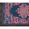 Homeroots 2 x 3 ft. Blue & Pink Medallion Scatter Area Rug 385251 - alternate 7